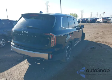 2024 Kia Telluride Ex from USA, damaged, VIN 5XYP3DGCXRG505581